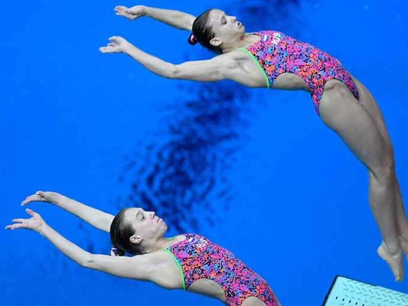 Россиянки выиграли золото чемпионата Европы по прыжкам в воду