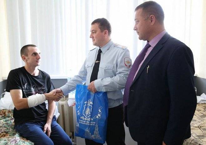 Рязанские полицейские, пострадавшие в ДТП на Северном Кавказе, идут на поправку