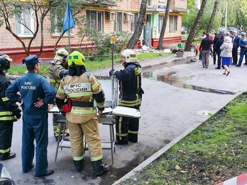 МЧС раскрыло подробности взрыва газа в доме на юго-западе Москвы