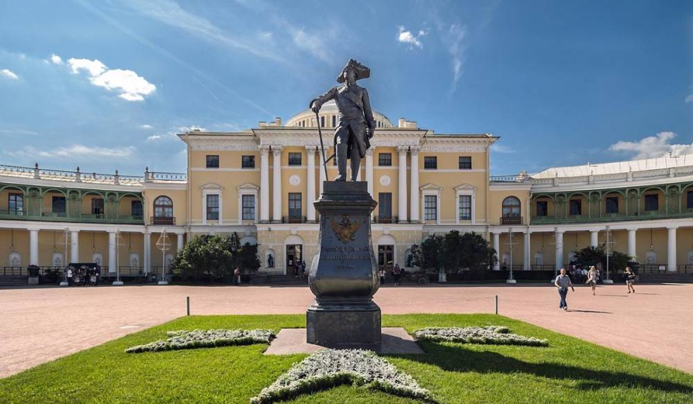 Камеры видеонаблюдения Павловского дворца засняли необычное явление