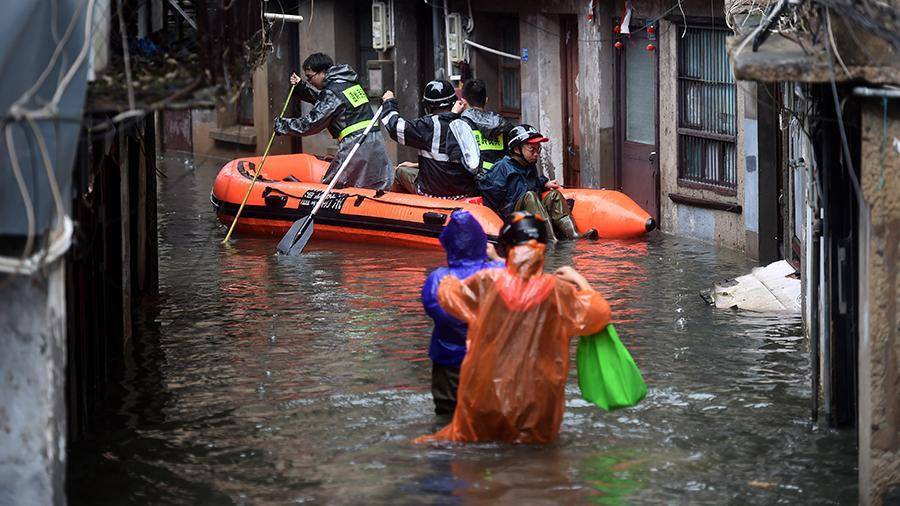 Жертвами супертайфуна «Лекима» в Китае стали 44 человека