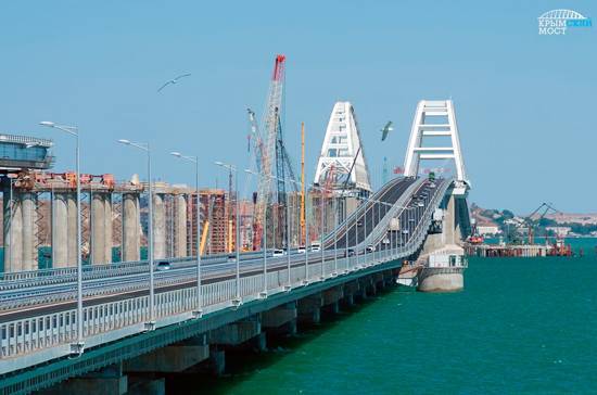 На Крымском мосту установили новый рекорд