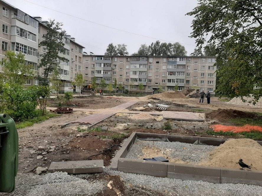 Рязанские активисты попросили власти проконтролировать ход ремонта двора на улице Космонавтов – РИА «7 новостей»