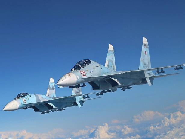 Су-27 отогнали истребитель НАТО от самолета Шойгу над Балтикой