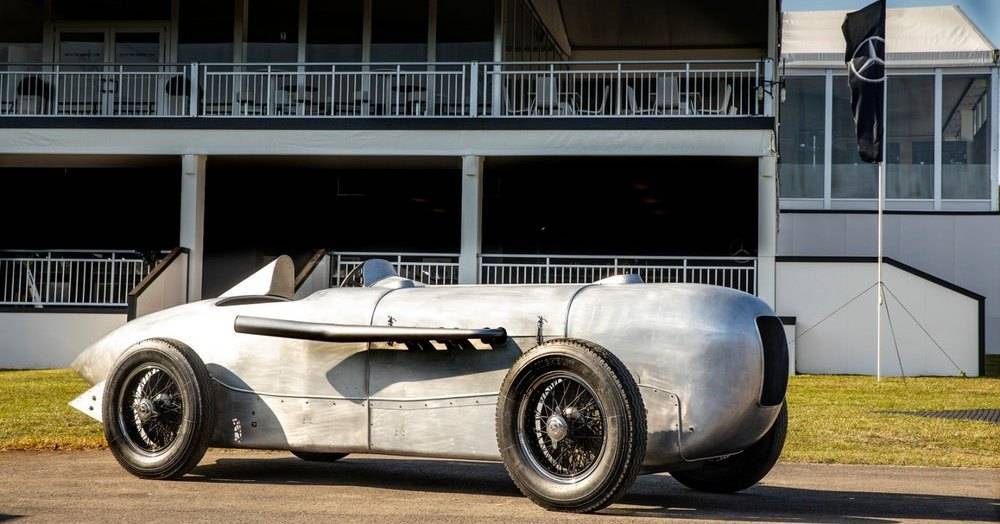 Mercedes покажет воссозданный гоночный автомобиль 1932 года в&nbsp;Пеббл-Бич