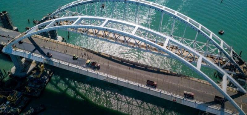 Рекорд трафика зафиксирован на Крымском мосту 12 августа
