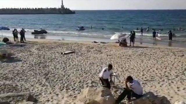 В море возле Ашкелона обнаружены двое пропавших мужчин