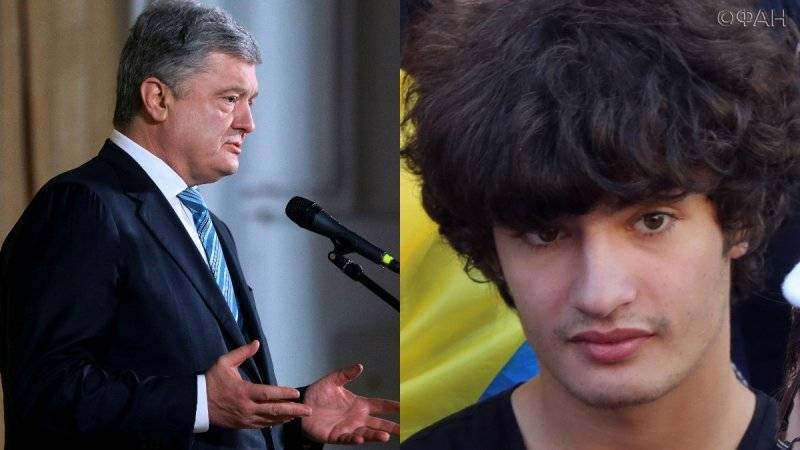 Сын Порошенко по-русски признался в любви к украинскому языку