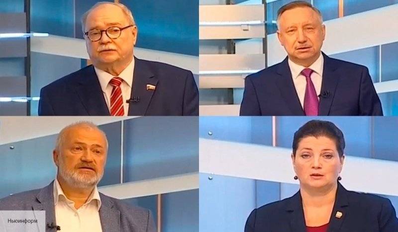 Беглов задал дебатам кандидатов в губернаторы Петербурга интеллигентный тон