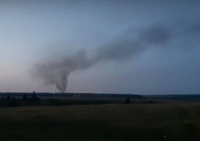 Экологическая лаборатория провела замер воздуха после пожара в Турлатове
