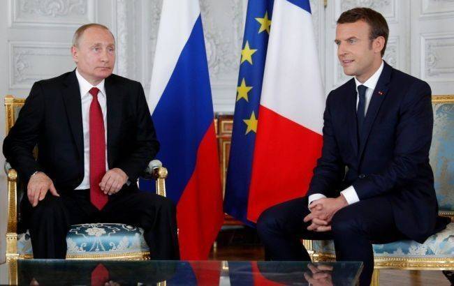 Путин и Макрон обсудят Нормандский формат