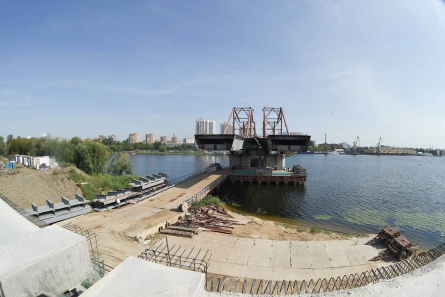 Мосгосстройнадзор проверил строительство моста через Москву-реку