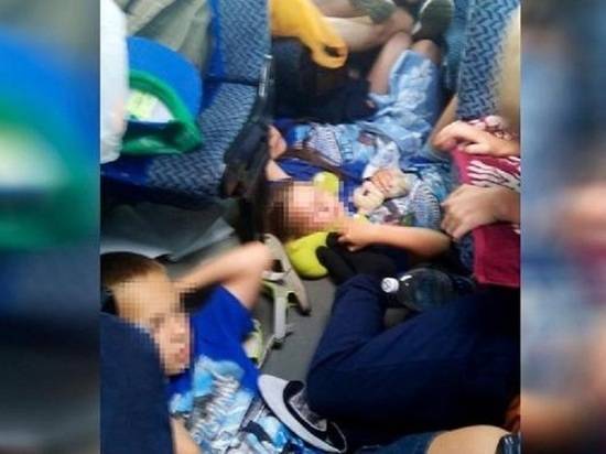 Спали на полу: челябинских детей везли из Крыма в жутких условиях