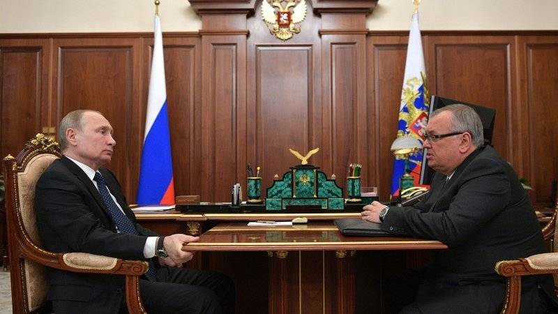 Путин встретится с главой банка ВТБ Костиным