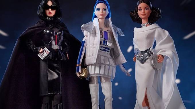 Новые куклы Барби появятся в образах персонажей "Звездных войн"