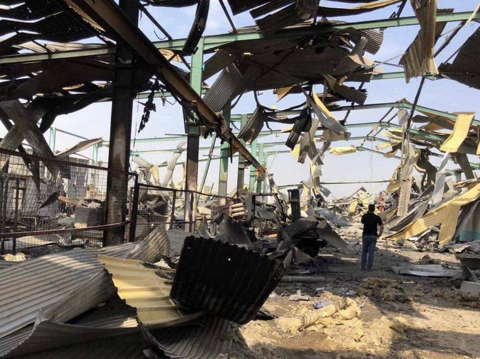 Фото: разрушения после приписываемой Израилю атаки по иранскому складу в Ираке