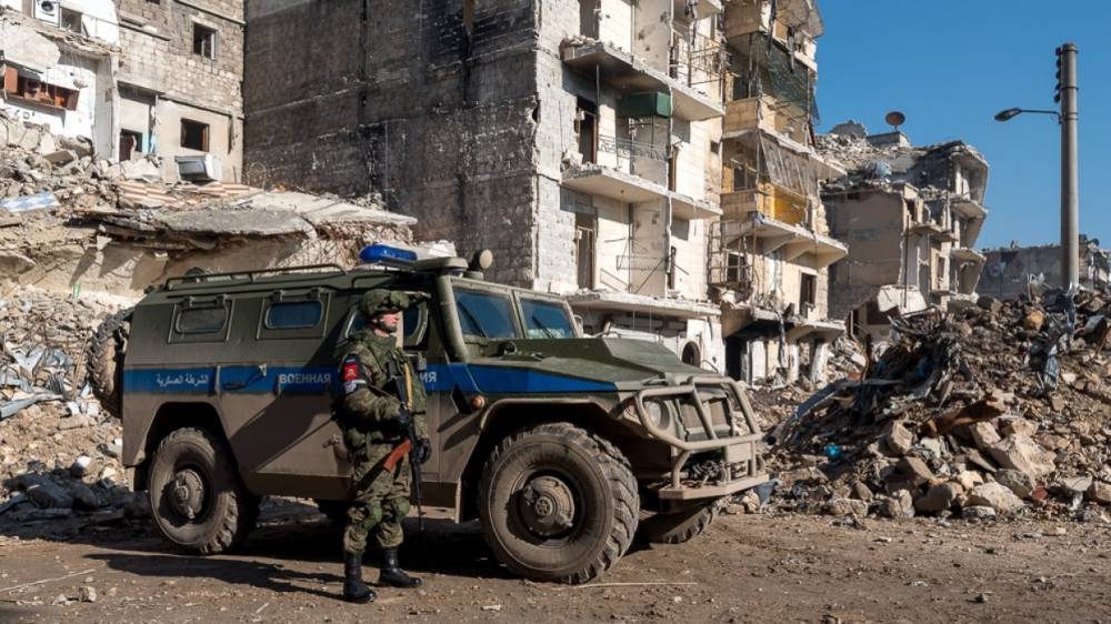 Военные России и Турции совместно патрулировали район в сирийском Телль-Рифате
