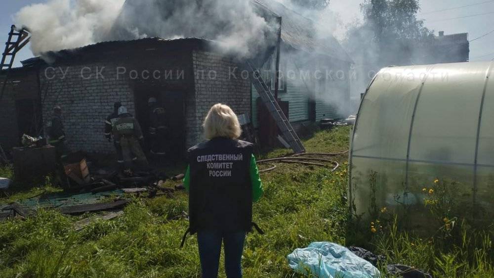 7-летний ребенок погиб при пожаре под Костромой – РИА «7 новостей»