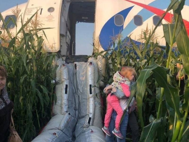 Пассажирка экстренно севшего в Жуковском лайнера: люди эвакуировались сами