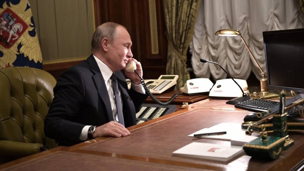 Путин и эмир Катара обсудили обеспечение безопасности в&nbsp;регионе Персидского залива