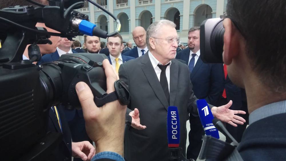 Жириновский рассказал о стремлении Зеленского повторять за Путиным