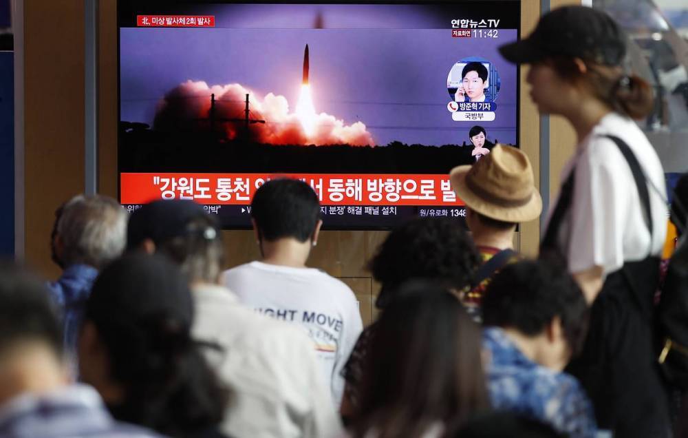 СМИ: КНДР провела очередной запуск баллистических ракет малой дальности
