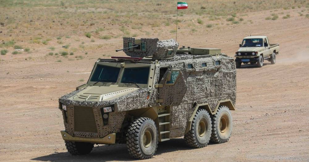 Иран показал новый MRAP собственной разработки