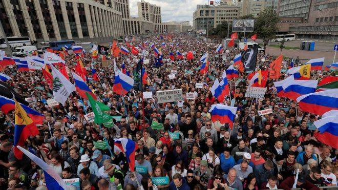 Московские власти отказались согласовать массовые пикеты за свободные выборы 17 августа