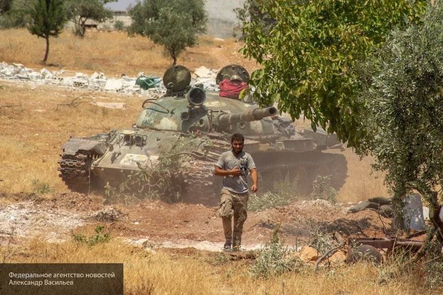 Сирийская армия готова к освобождению Аль-Латаминского выступа от боевиков