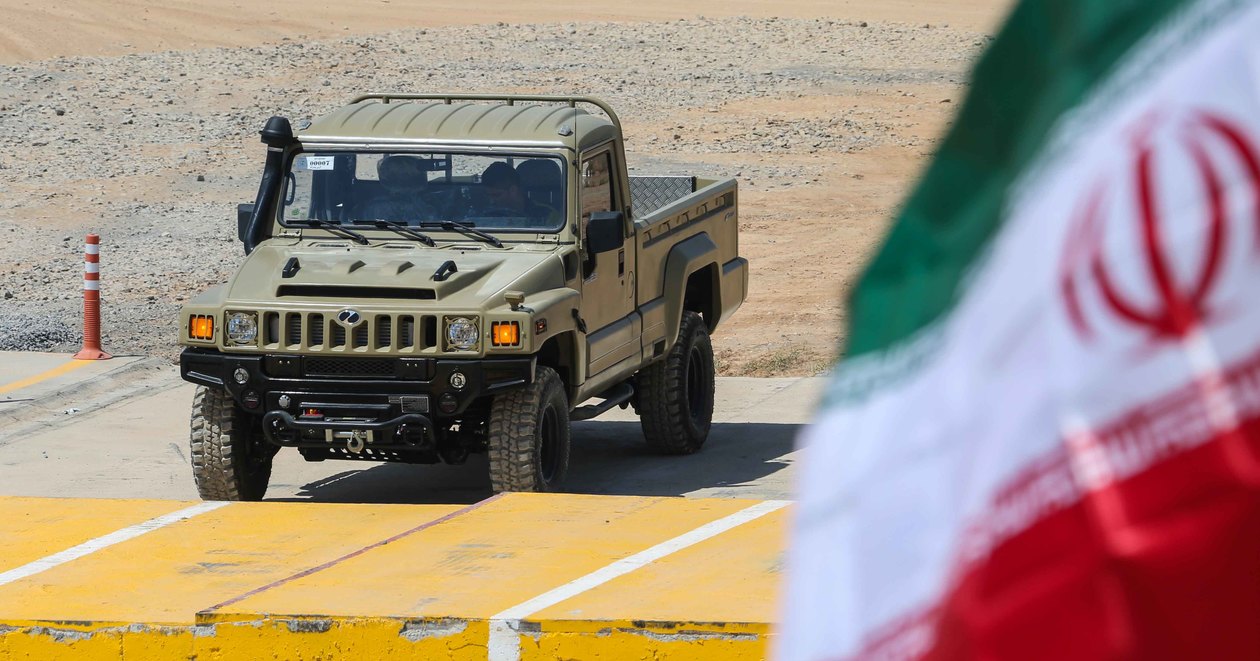 Иранская армия получила новый внедорожник Aras 2