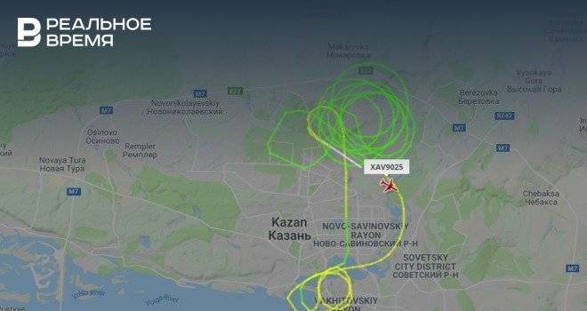 Над Казанью кружит Ту-214 спецотряда «Россия»