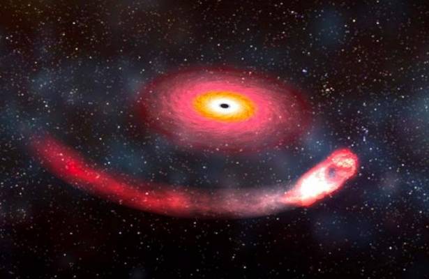 Чёрная дыра впервые поглотила нейтронную звезду