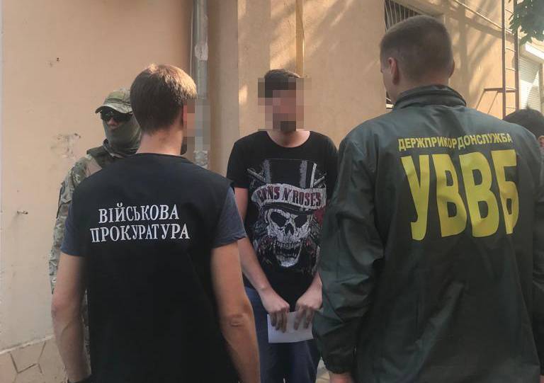 Украинского пограничника взяли на горячем при сбыте амфетамина
