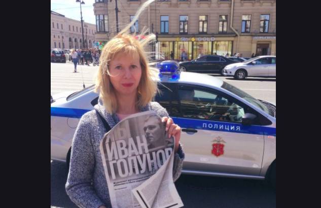 В Петербурге полицейский напал на кандидата в муниципальные депутаты