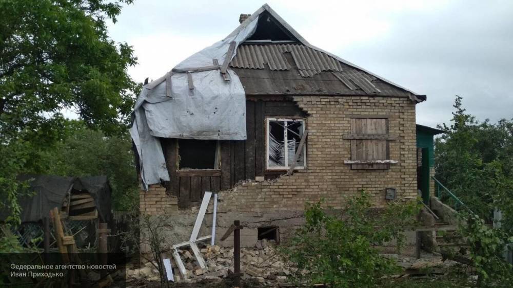Украинские силовики обстреляли Горловку из минометов и гранатометов