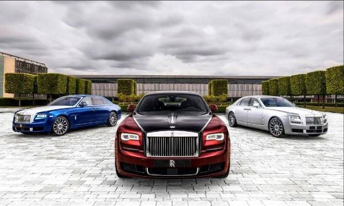 Rolls-Royce завершил выпуск коллекционной версии Ghost