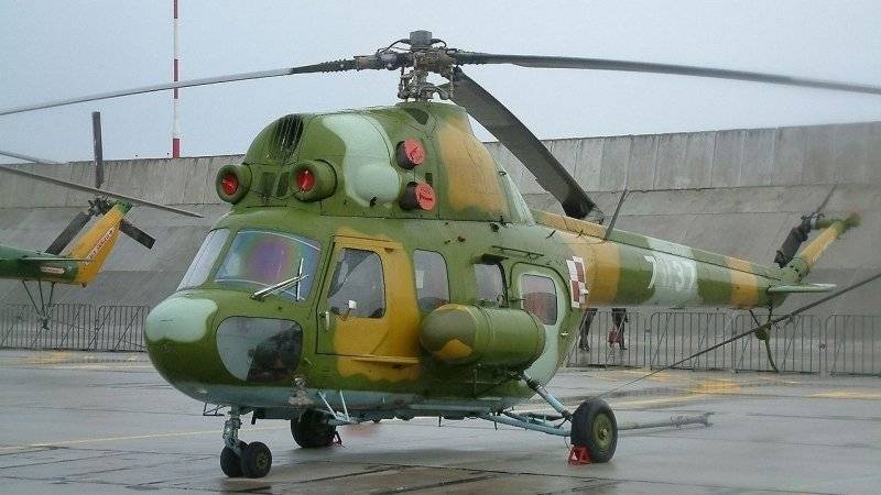 Военный Ми-2 Украины потерпел крушение во Львовской области
