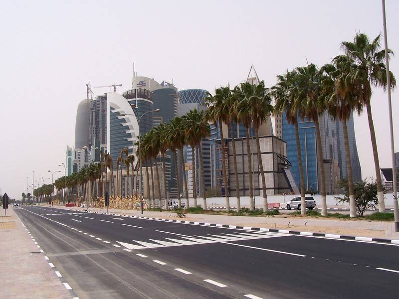 Улицы в столице Катара охладят с помощью краски