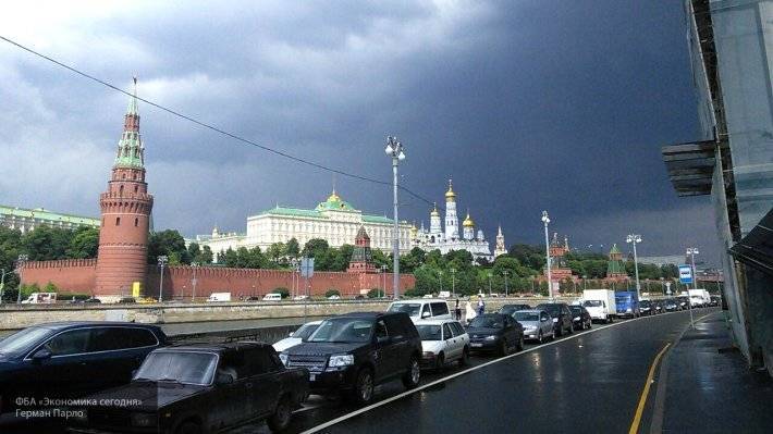 В Москве в течение суток ожидается выпадение больше трети нормы осадков