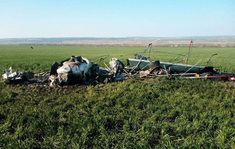 СМИ: на западе Украины упал военный вертолет