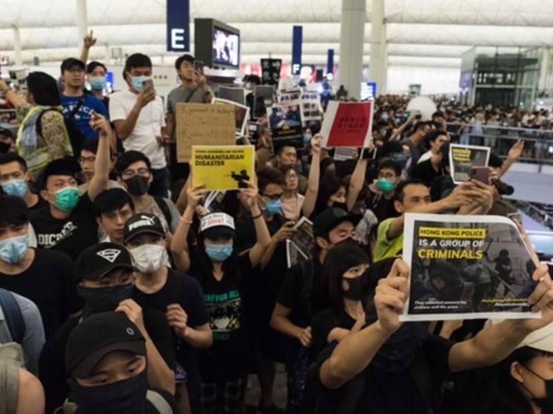 Протестующие Гонконга готовы просить о помощи мировое сообщество