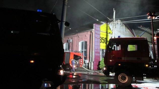 Два иностранца пострадали при пожаре в отеле в Одессе