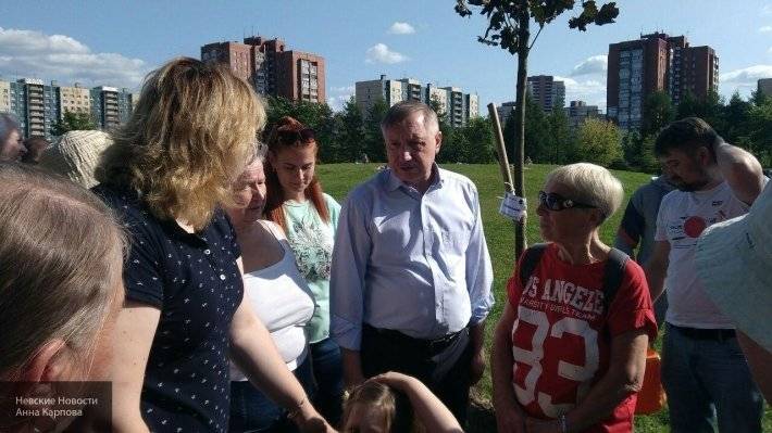 Градоначальник Петербурга настаивает на включении парка Малиновка в реестр ЗНОП