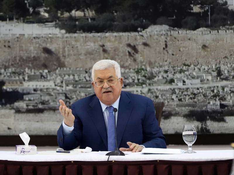 Президент Палестины провёл переговоры с премьером Великобритании