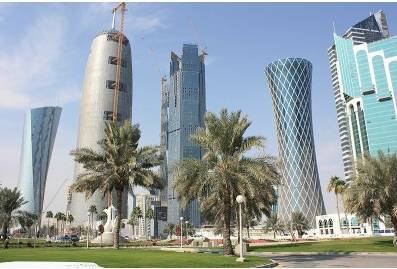 Зачем в Катаре красят улицы в голубой цвет? - Cursorinfo: главные новости Израиля