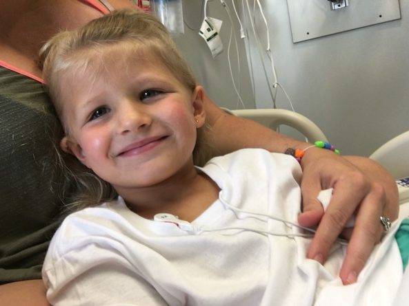 5-летняя девочка из Огайо не могла глотать и двигаться после укуса клеща