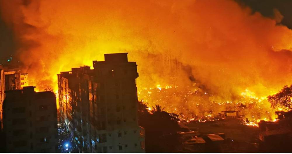 В столице Бангладеш масштабный пожар уничтожил 15 тысяч домов. РЕН ТВ
