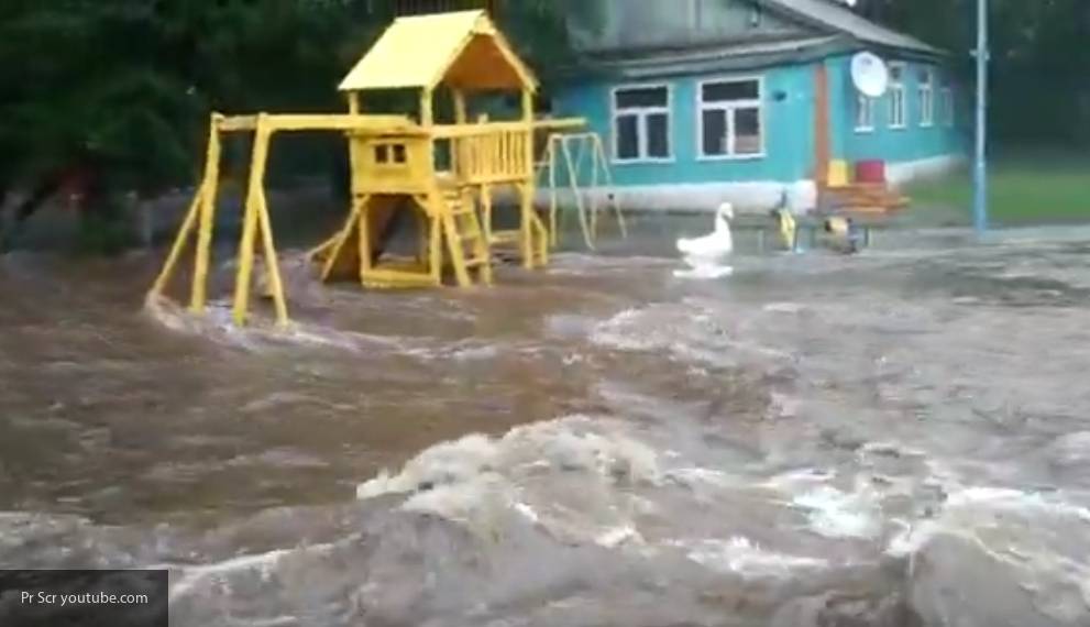 Число подтопленных подворий из-за тайфуна «Кроса» утроилось в Приморье за сутки