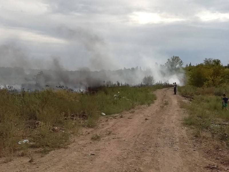 Пожар на мазутном озере не привел к загрязнению воздуха в Самаре