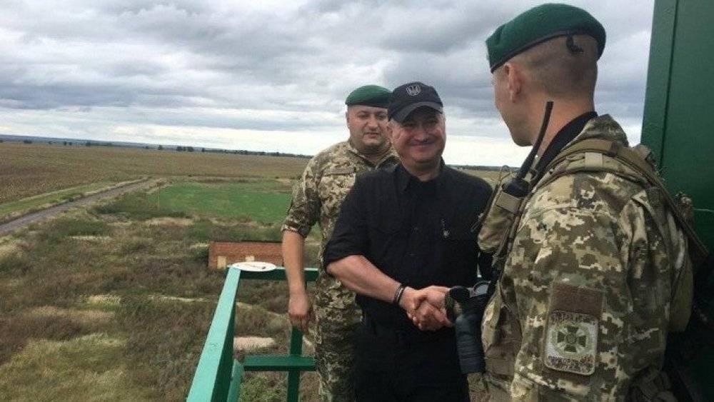 Украинские пограничиники расстреляли авто за попытку прорваться через границу